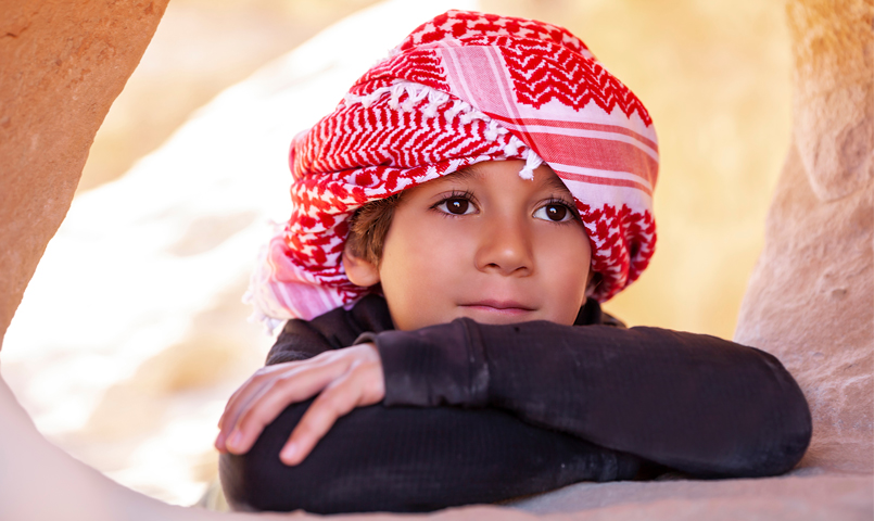 enfant avec turban