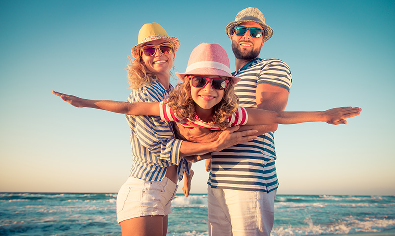 famille plage