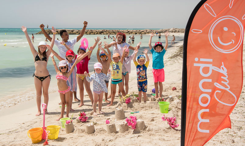 Enfants sur la plage