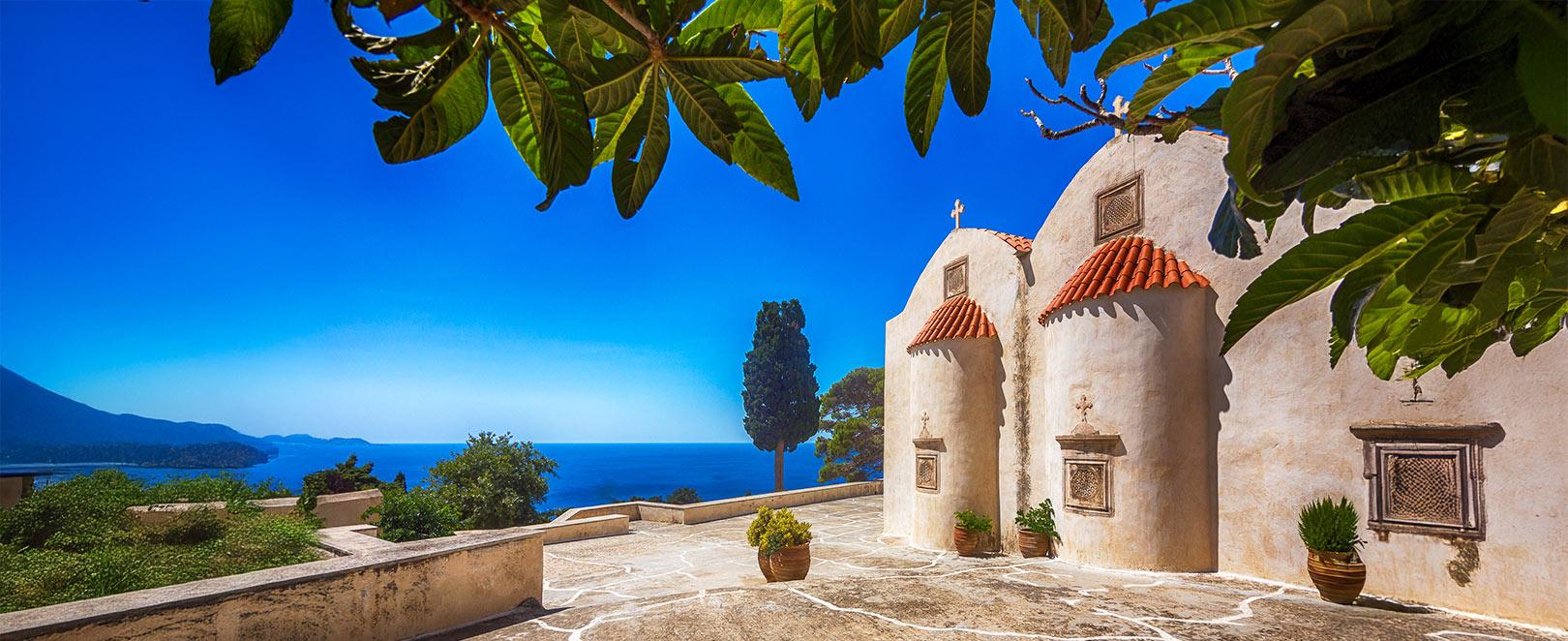 Monastère sur la mer