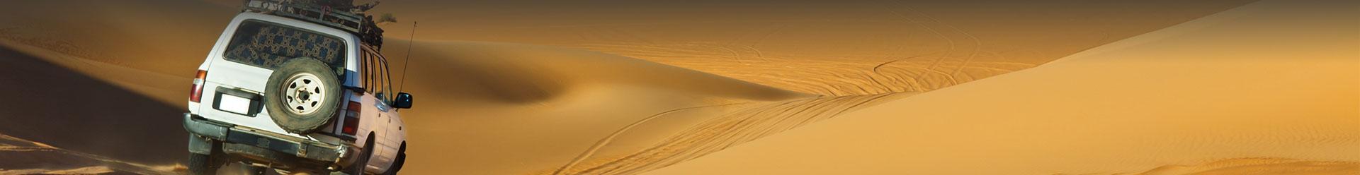4x4 dans le désert