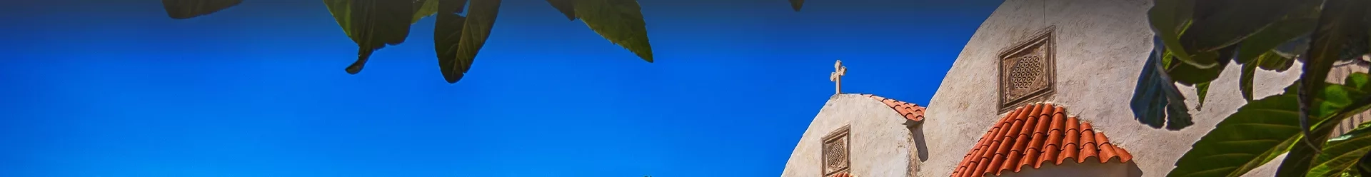 ciel bleu en Crète