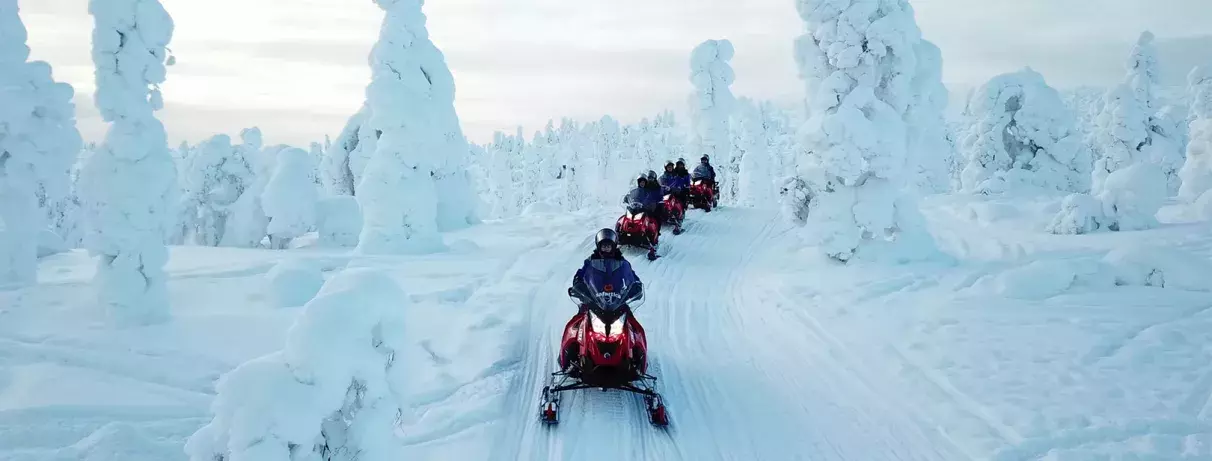 groupe sur motoneige