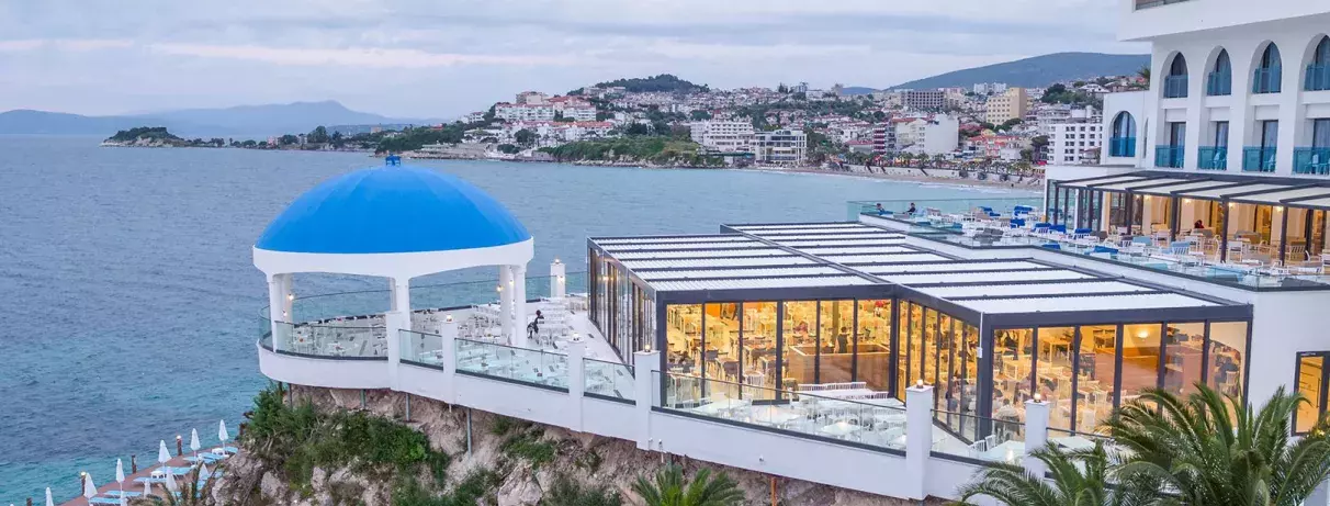 vue d'ensemble hôtel