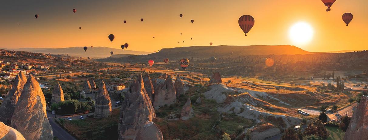 Montgolfières en Cappadoce