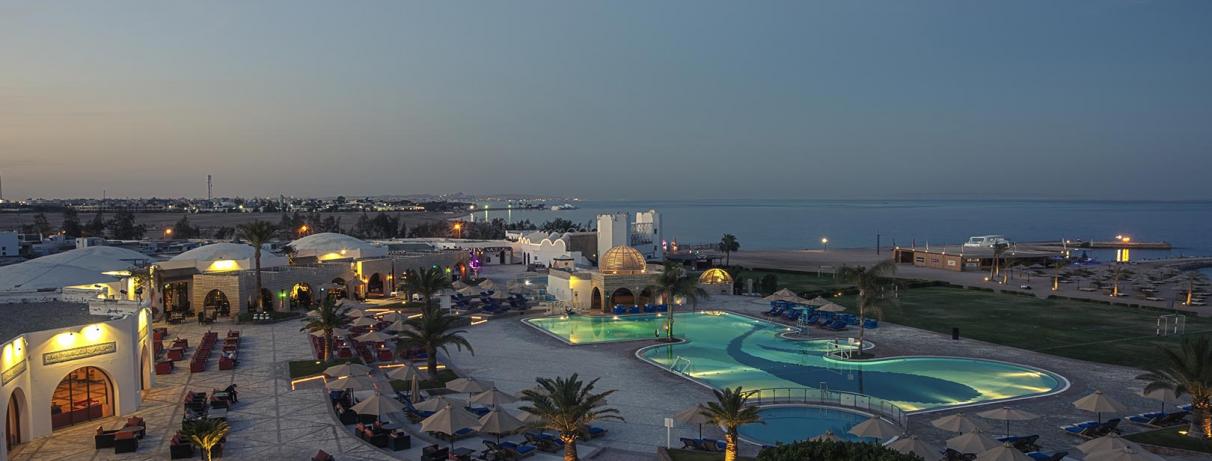 vue d'ensemble hôtel de nuit