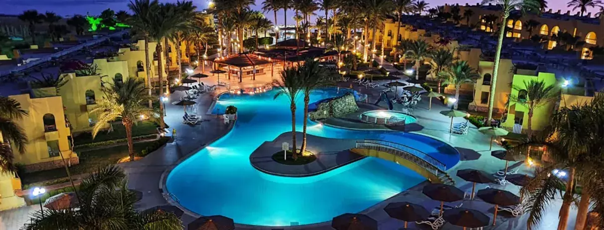 vue d'ensemble hôtel de nuit