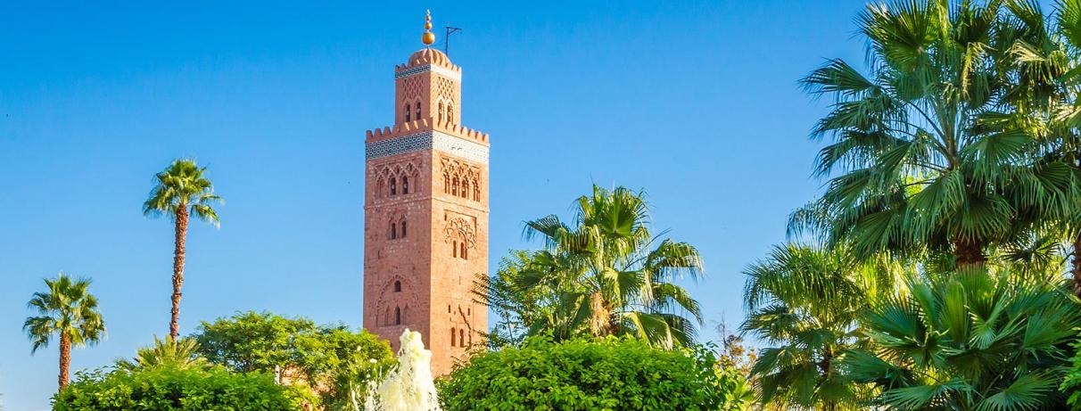 minaret marrakech