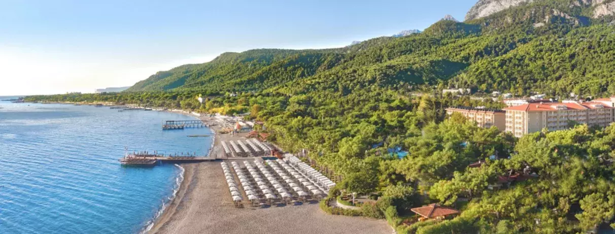 vue d'ensemble plage