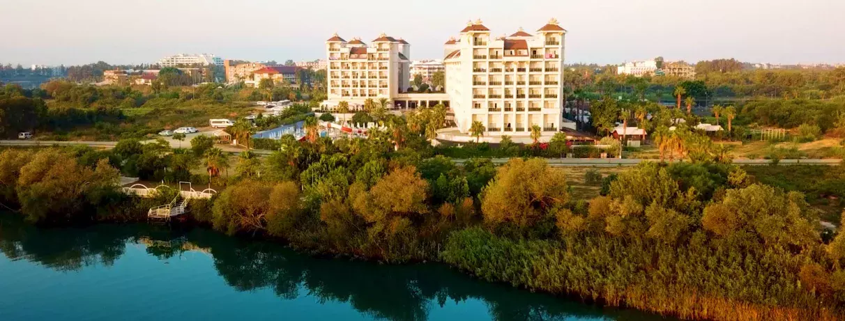 vue d'ensemble hôtel