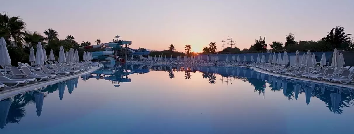 vue d'ensemble de nuit