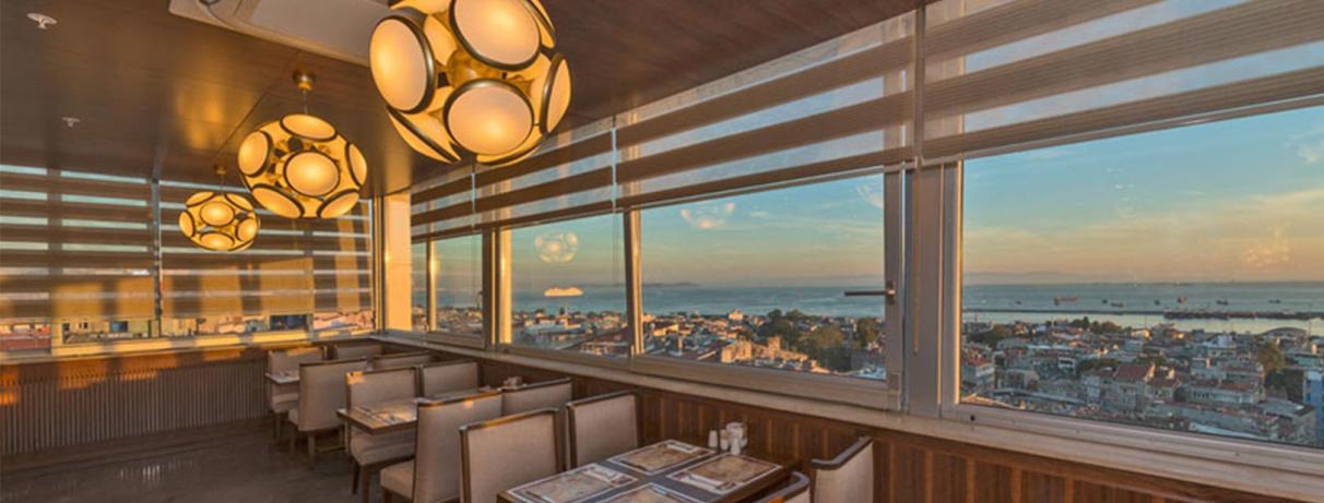 restaurant avec vue panoramique