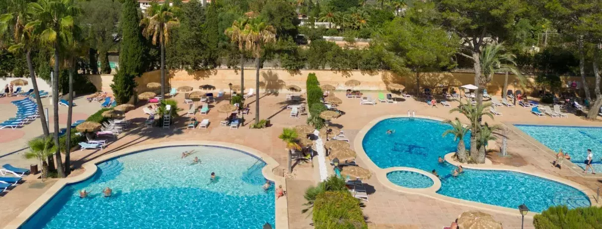 vue d'ensemble piscine