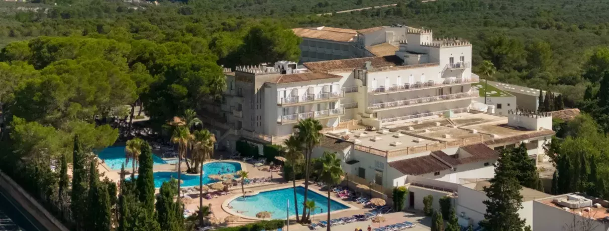 vue d'ensemble hôtel