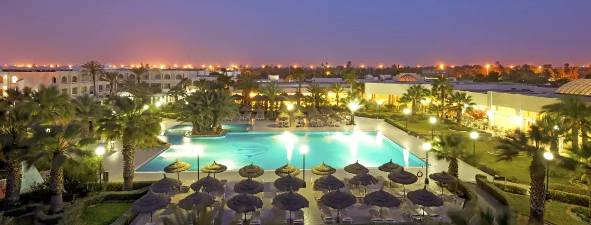 vue générale de nuit