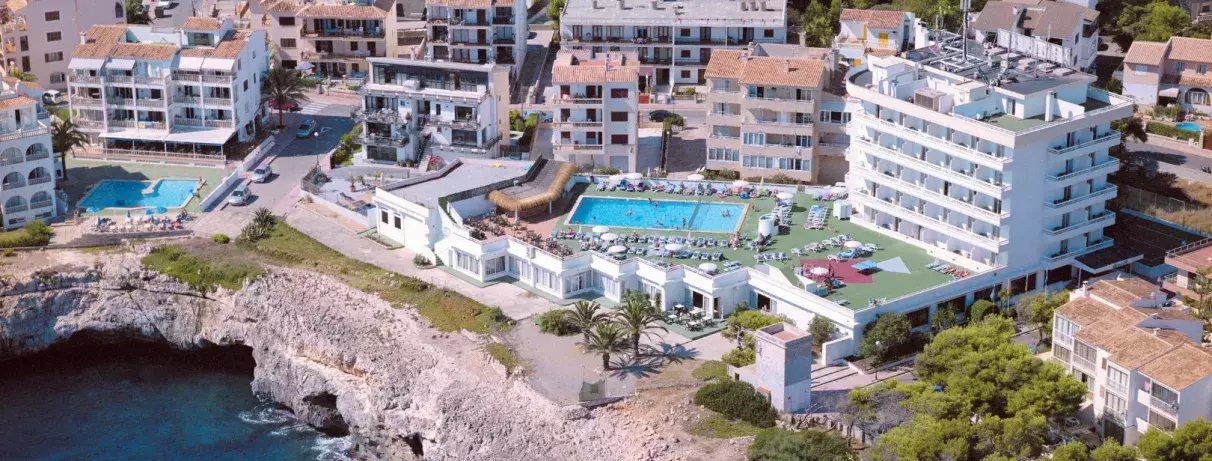 vue d'ensemble hôtel