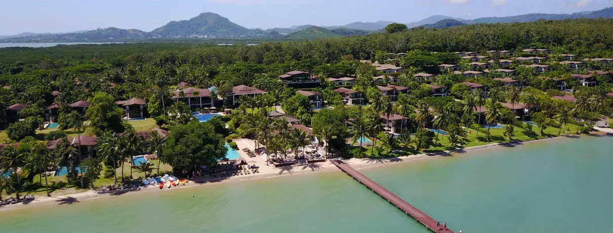 vue d'ensemble hôtel