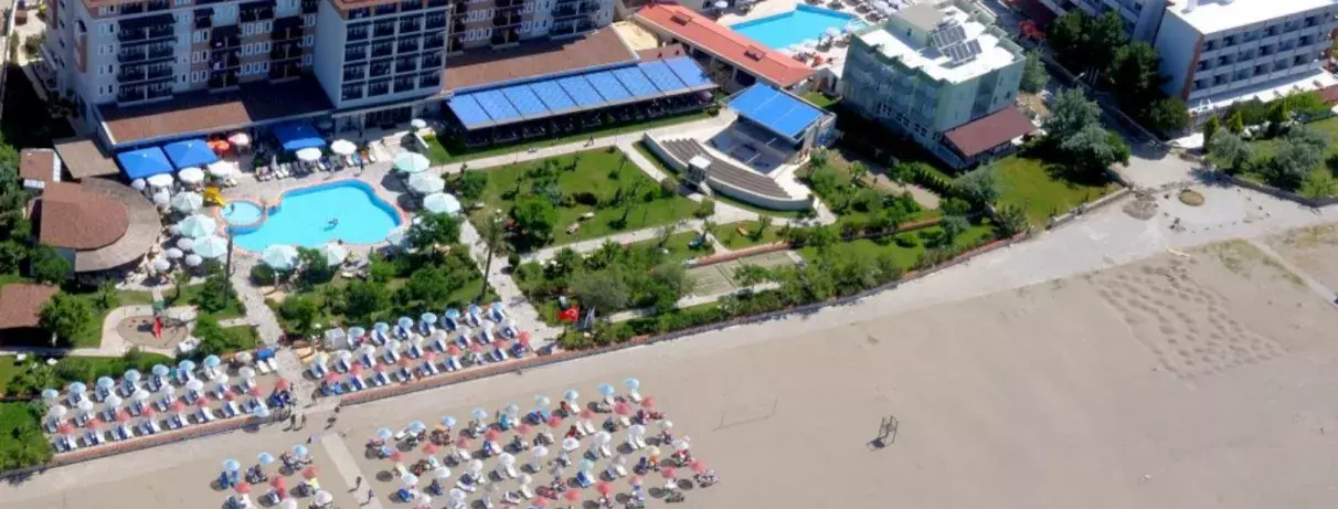 vue d'ensemble plage