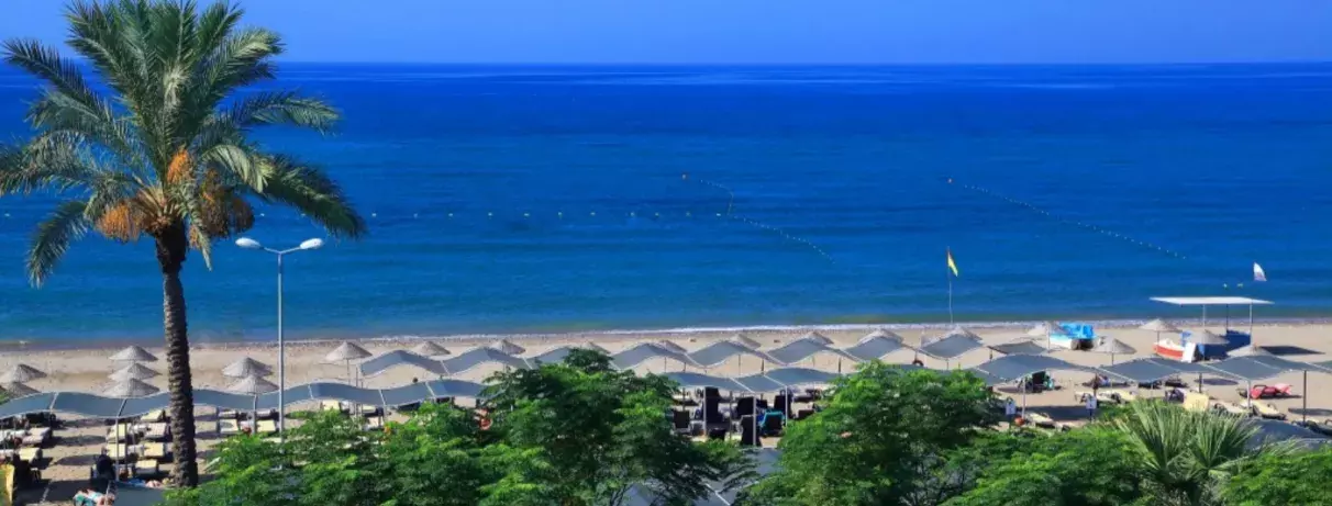 vue d'ensemble plage