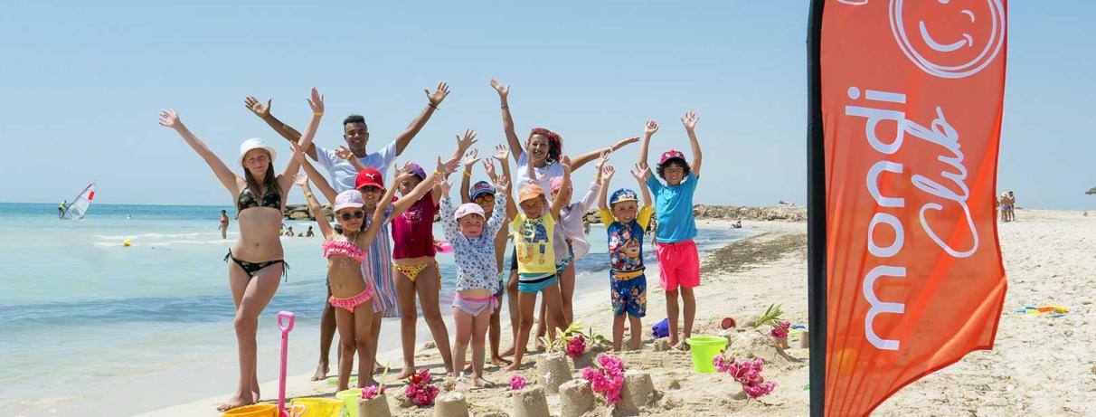 enfants sur la plage