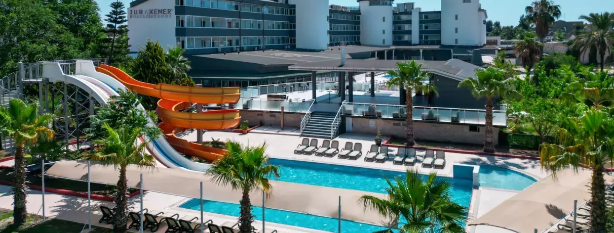 vue d'ensemble hôtel