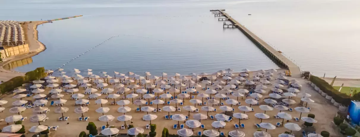 vue d'ensemble plage 