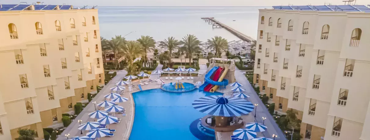 vue d'ensemble hôtel 