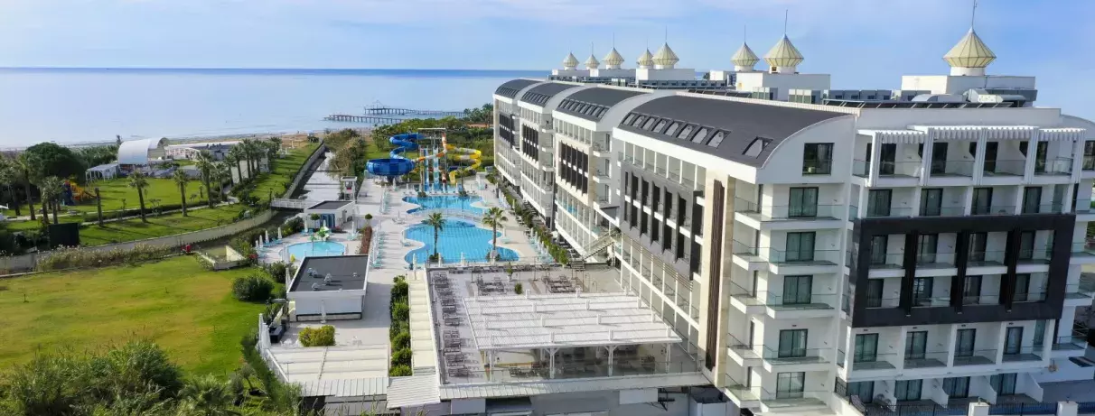 vue d'ensemble hôtel