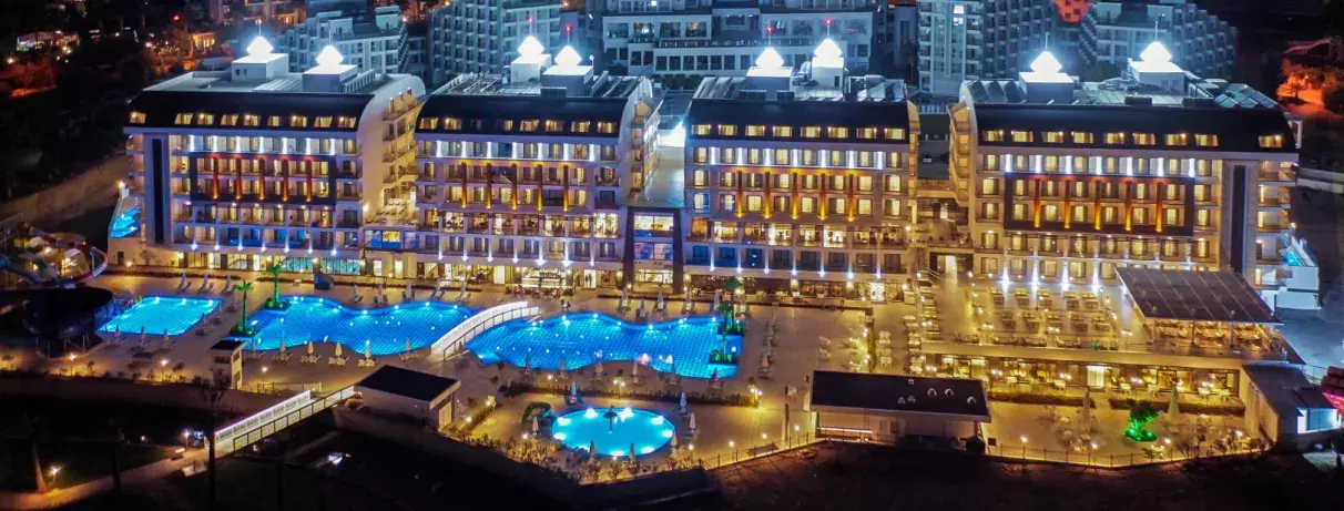 vue d'ensemble de nuit 