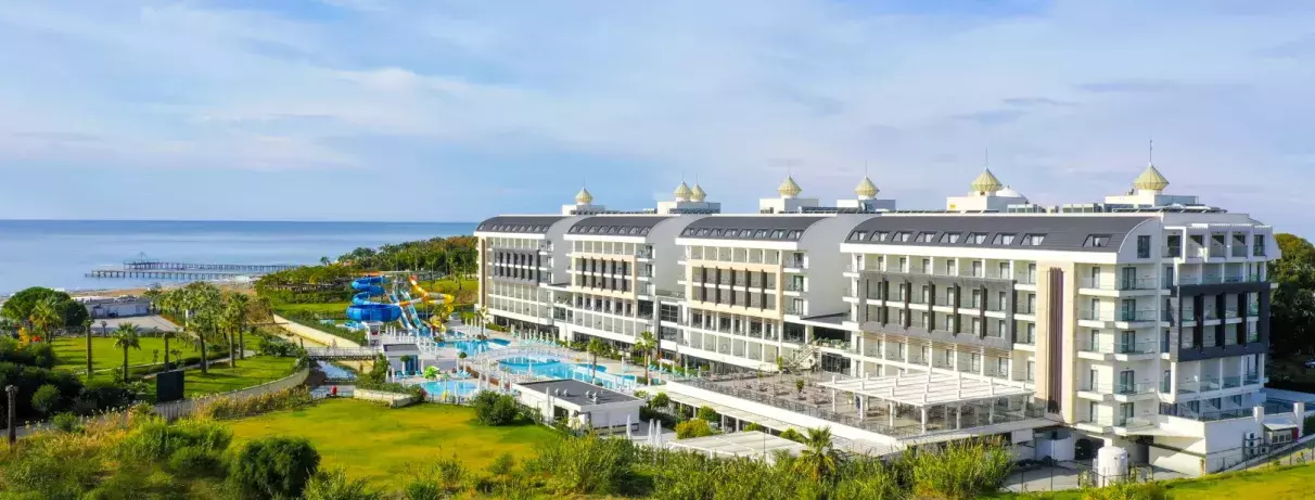 vue d'ensemble hôtel