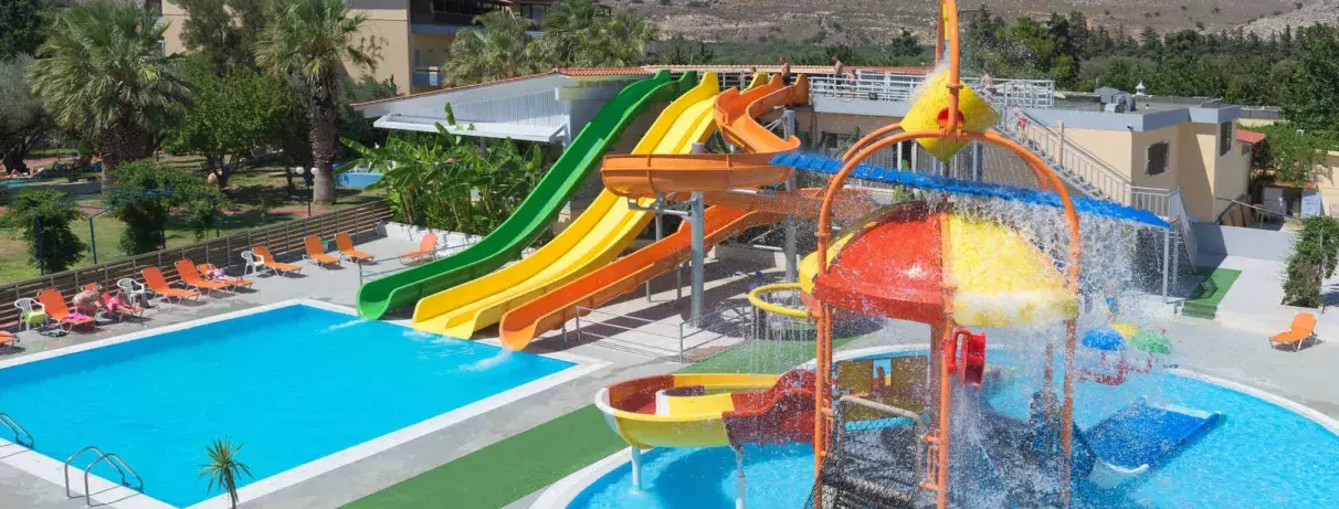 piscines + toboggans