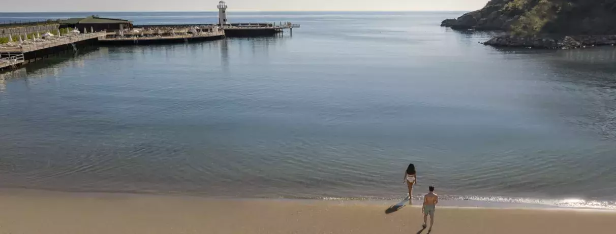 vue d'ensemble plage 