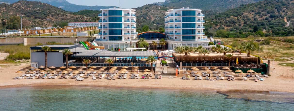 vue d'ensemble hotel 
