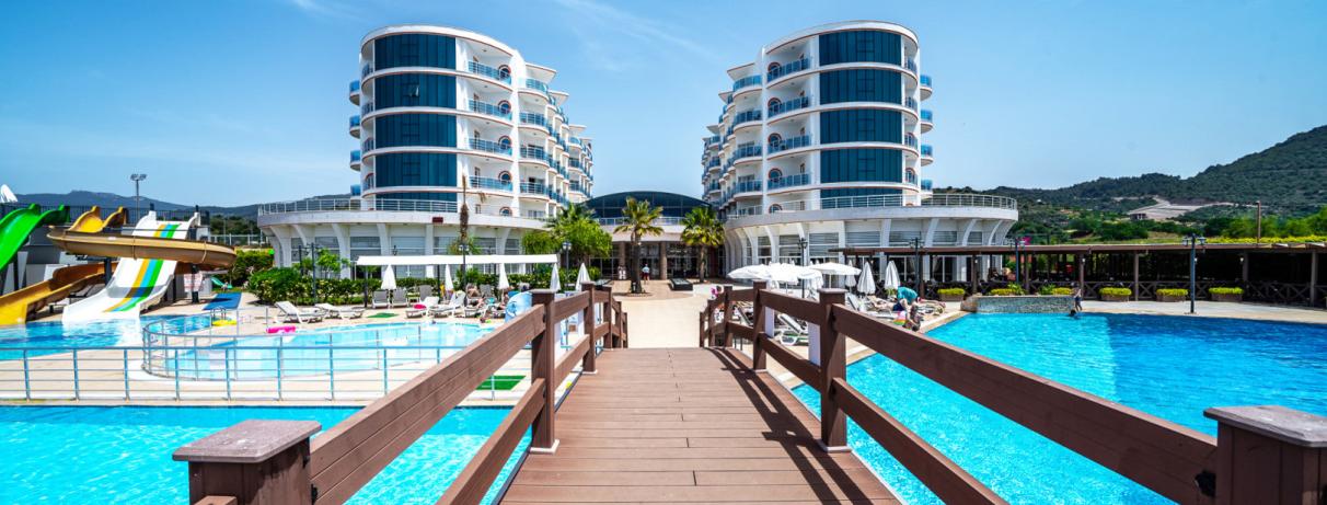 vue d'ensemble hotel