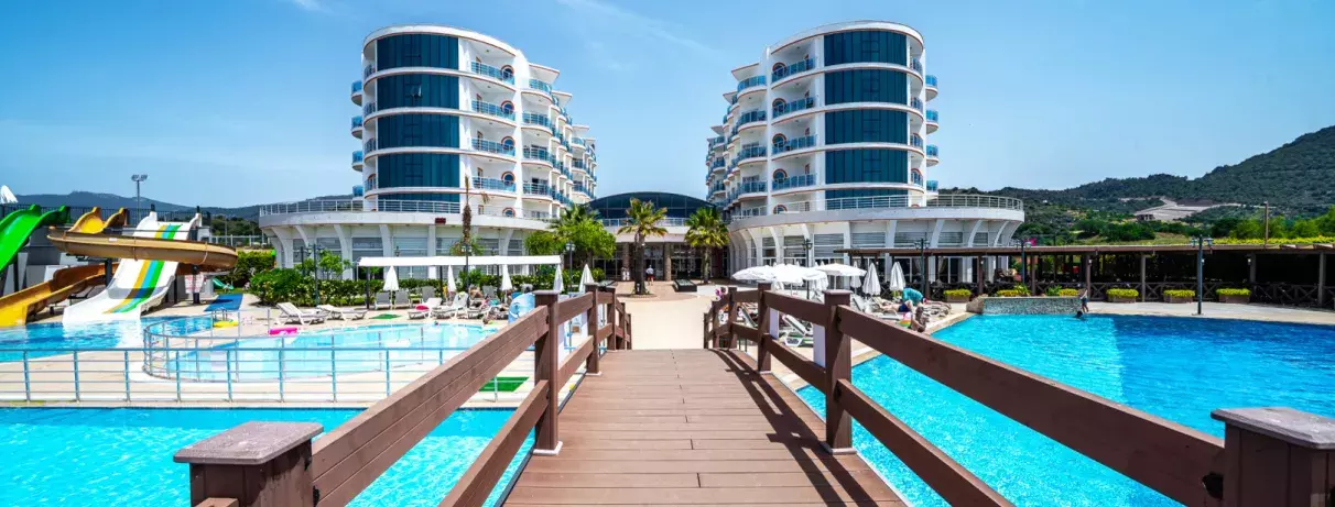 vue d'ensemble hotel