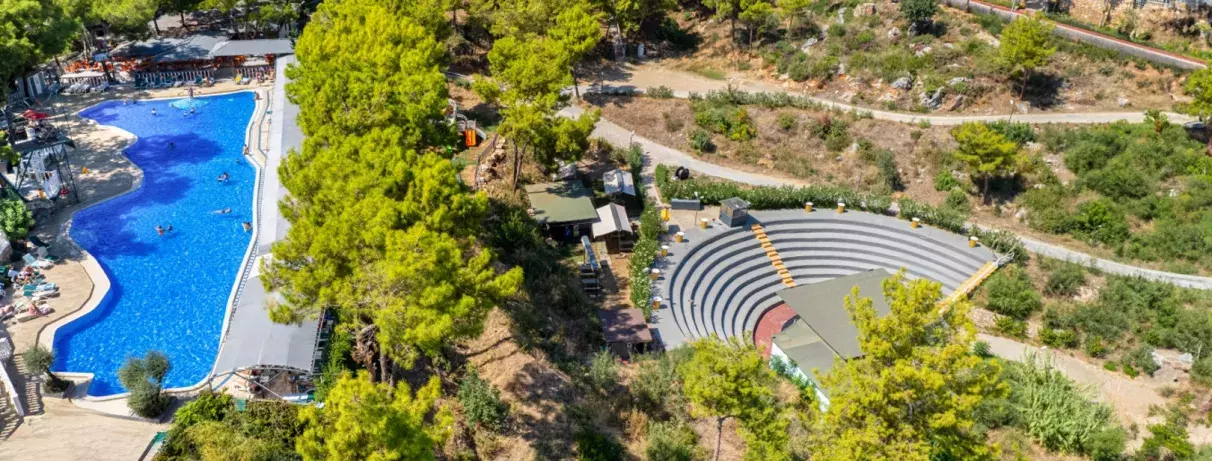 vue d'ensemble hôtel 