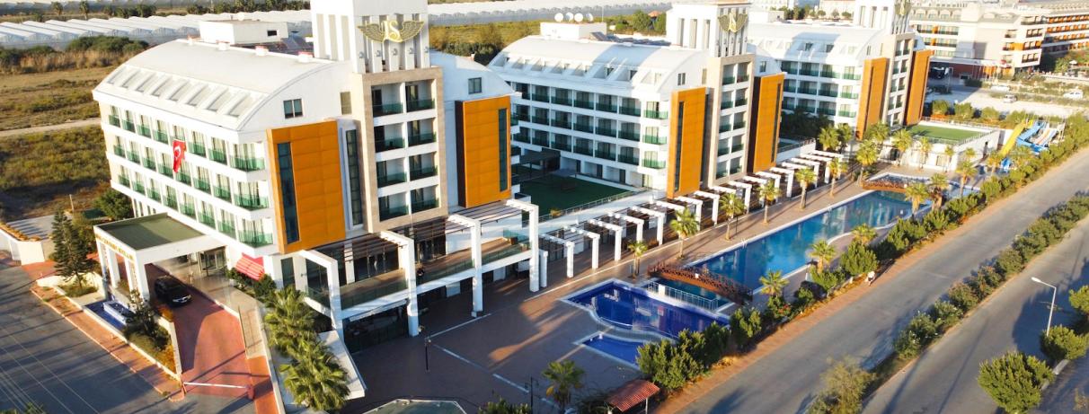 vue d'ensemble hotel