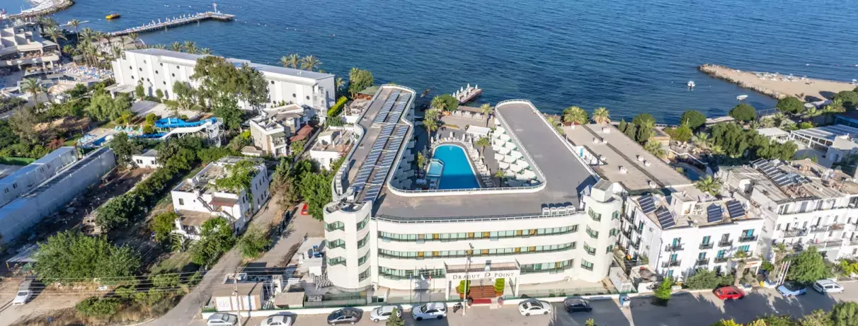 vue d'ensemble hôtel 