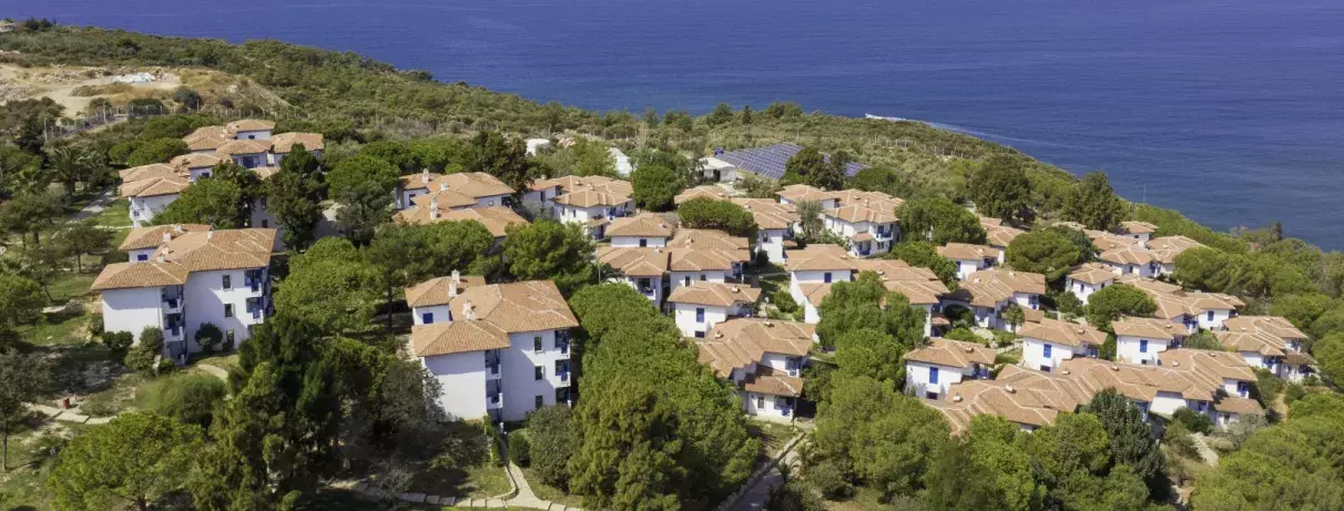 vue d'ensemble hôtel