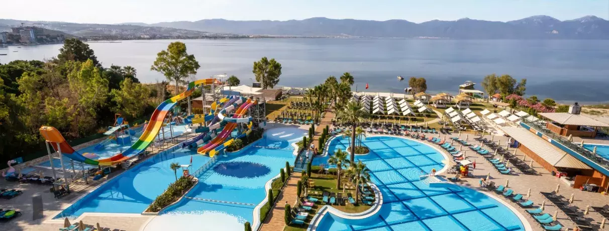 vue d'ensemble hôtel