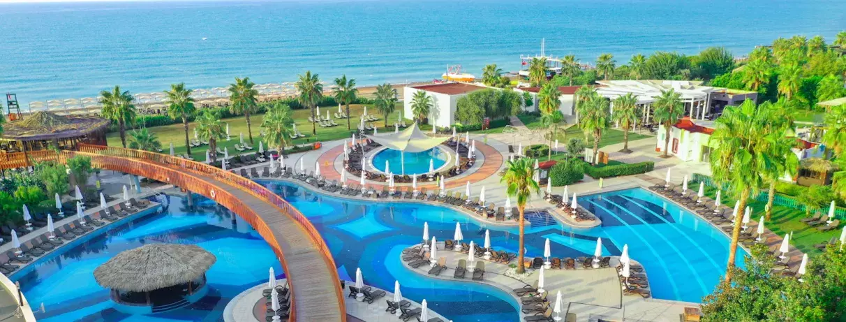 vue d'ensemble hôtel 