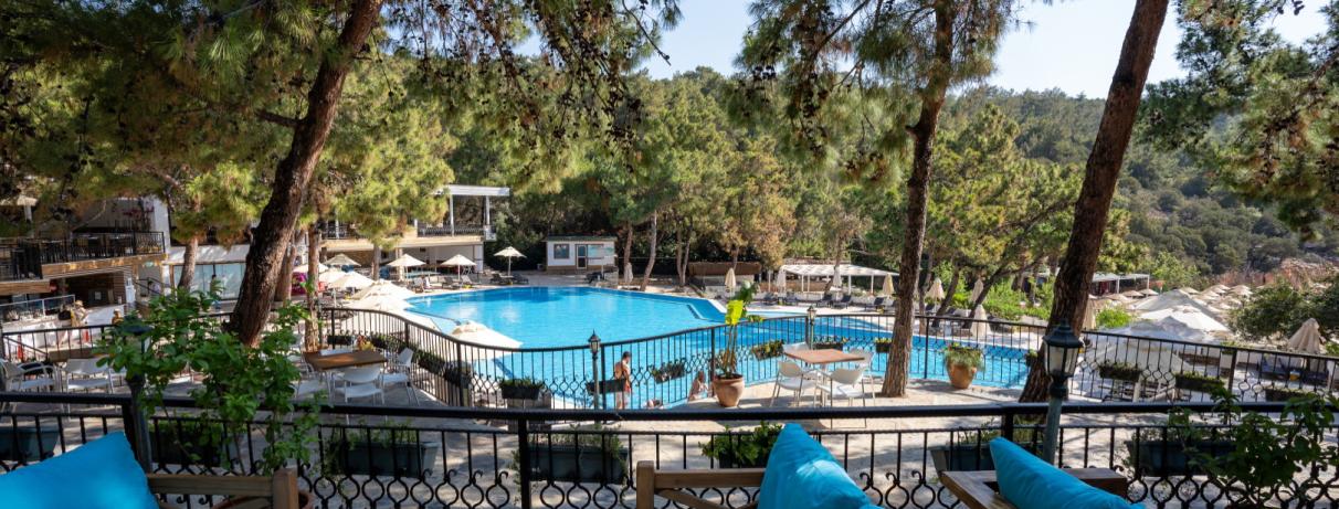 vue piscine