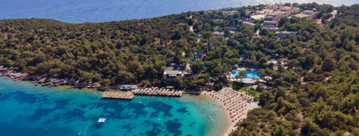 vue d'ensemble plage