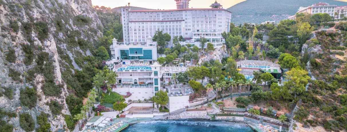 vue d'ensemble hôtel 