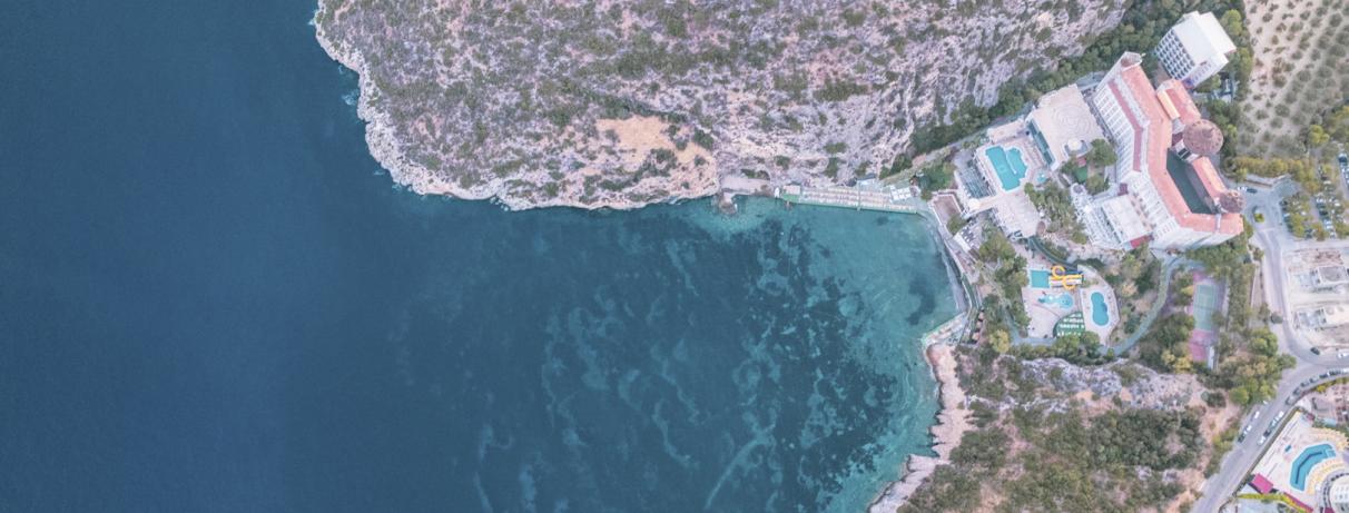 vue d'ensemble mer 