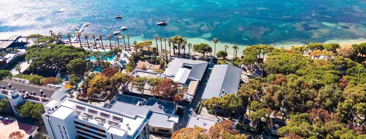 vue d'ensemble hôtel