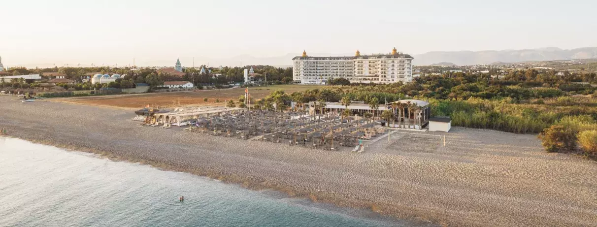 vue d'ensemble hôtel