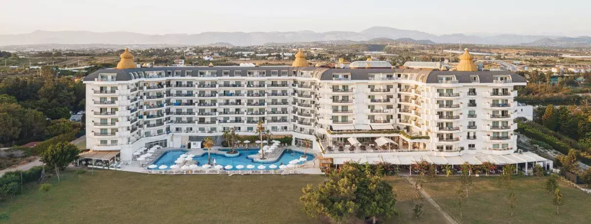 vue d'ensemble hôtel