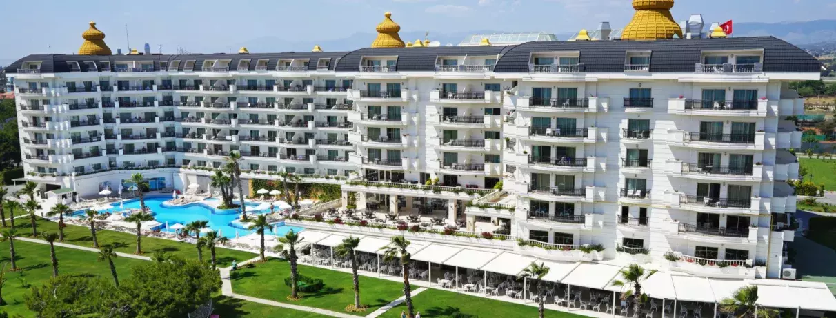 vue d'ensemble hôtel