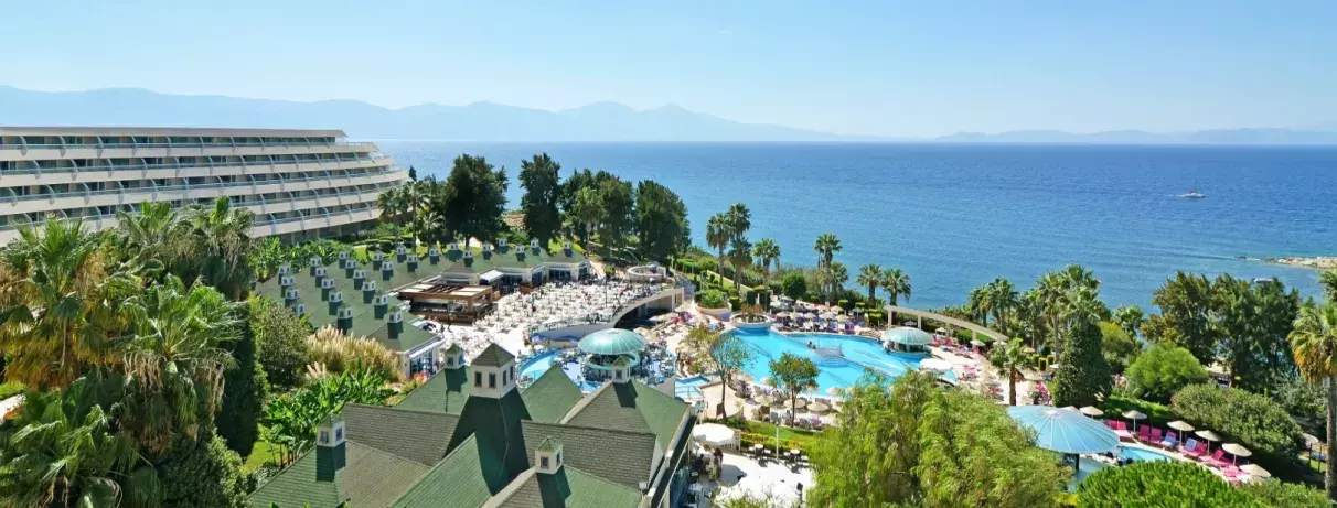 vue d'ensemble hôtel